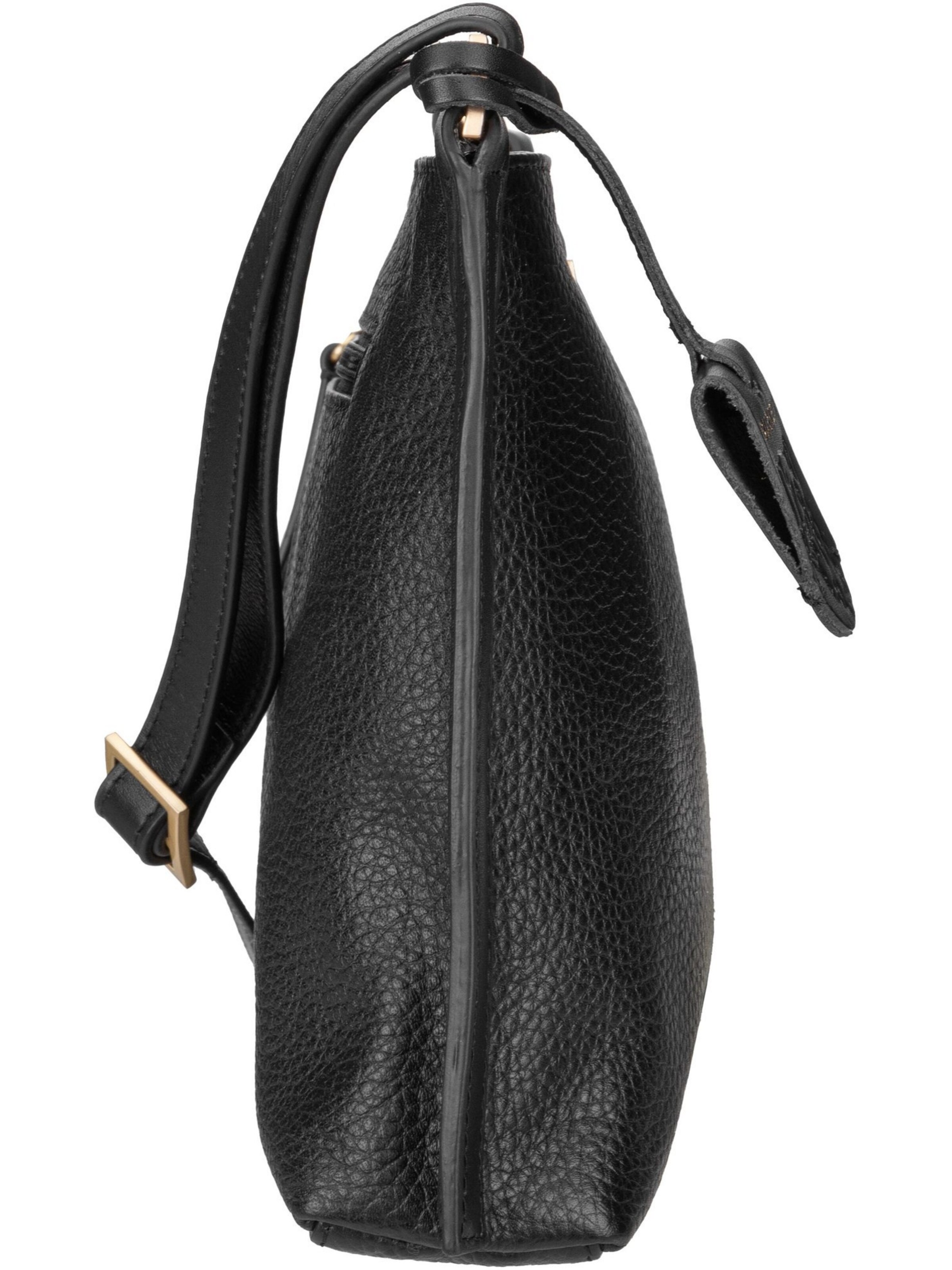 Burkely Umhängetasche 'Keira' in Schwarz