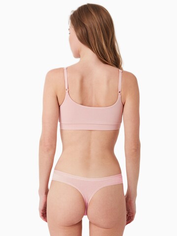 Organication Bralette Bra in Pink