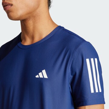 ADIDAS PERFORMANCE Functioneel shirt 'Own the Run' in Blauw