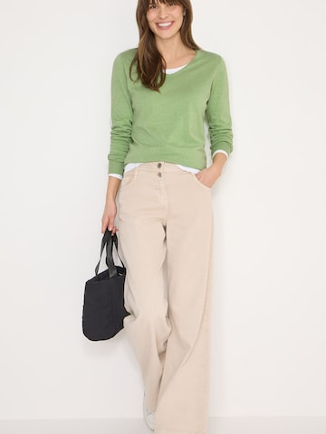 CECIL Pulóver - zöld