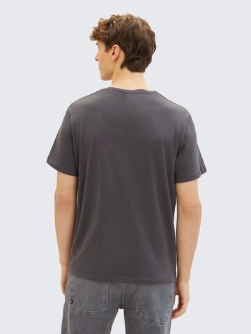 TOM TAILOR T-Shirt in Grau