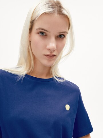 ARMEDANGELS T-Shirt LUALAA ICONS in Blau