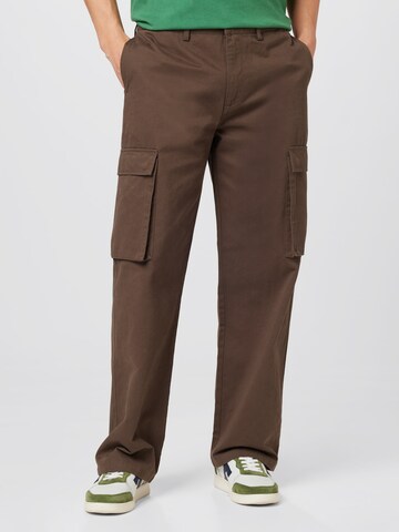 Regular Pantalon cargo 'Justus by Levin Hotho' ABOUT YOU Limited en vert : devant