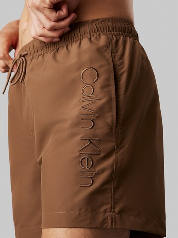 Calvin Klein Swimwear Swimming shorts in Brown