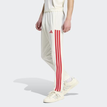 Regular Pantalon de sport 'Tiro' ADIDAS SPORTSWEAR en blanc : devant