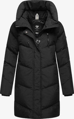Ragwear Зимнее пальто 'Avelin' в Черный: спереди