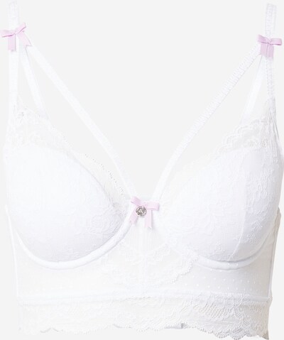 Boux Avenue BH 'SHEA' in rosa / offwhite, Produktansicht