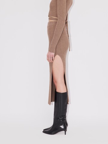 LeGer by Lena Gercke Skirt 'Michaela' in Brown