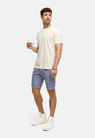 INDICODE JEANS Shirt 'Asbjorn' in Beige