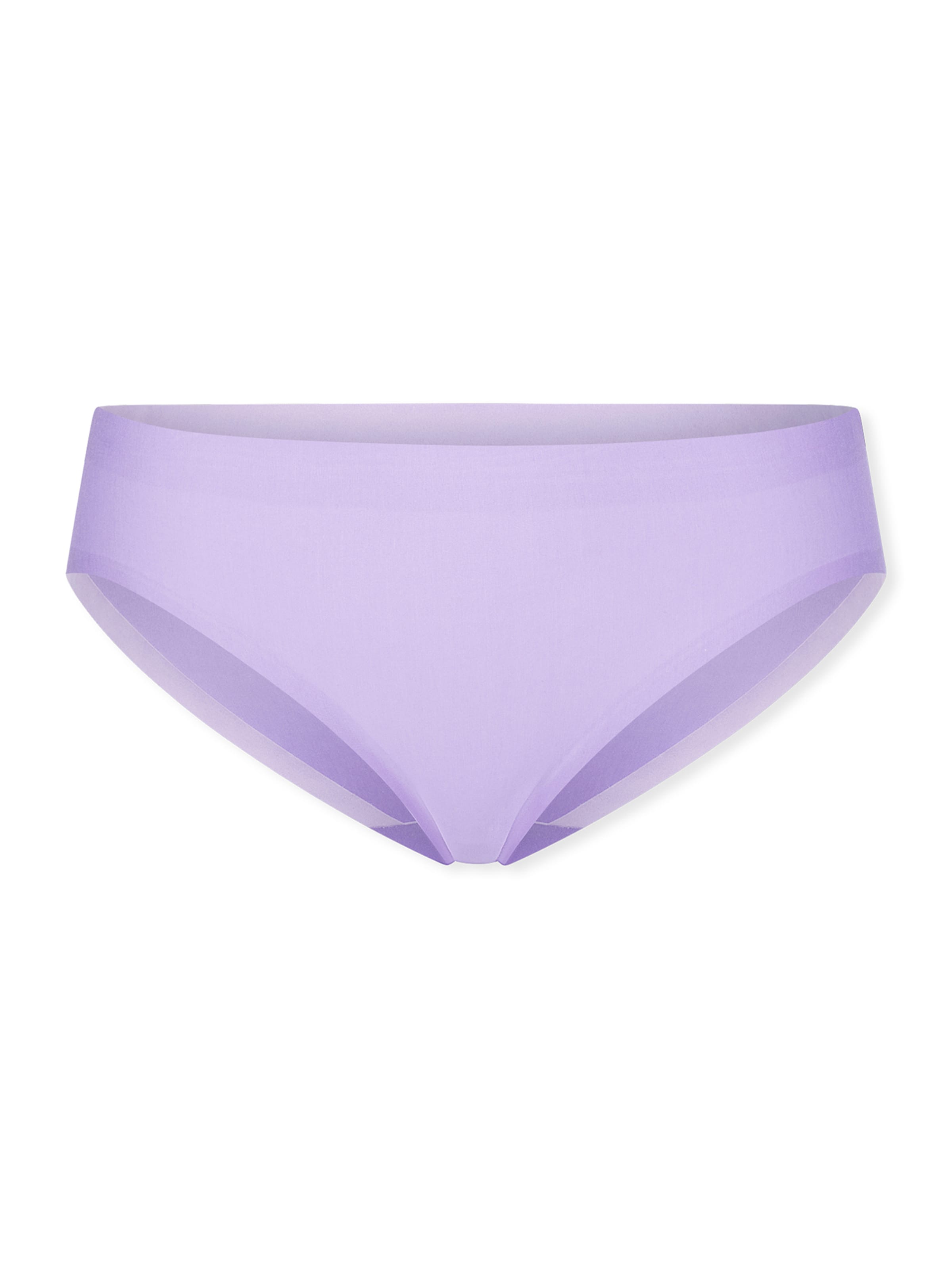 Slip ' Invisible Cotton ' SCHIESSER en violet : devant