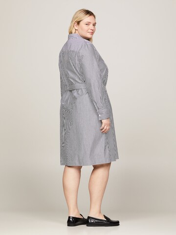 Tommy Hilfiger Curve Shirt Dress 'Essential Ithaca' in Blue