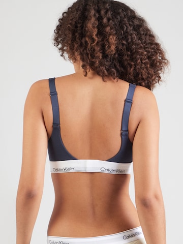 Calvin Klein UnderwearBustier Grudnjak - plava boja: stražnji dio
