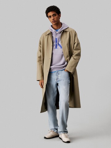 Calvin Klein Jeans Sweatshirt in Lila