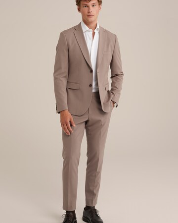 WE Fashion Slimfit Nadrág - bézs