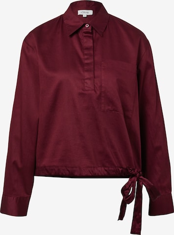 s.Oliver Blouse in Red: front