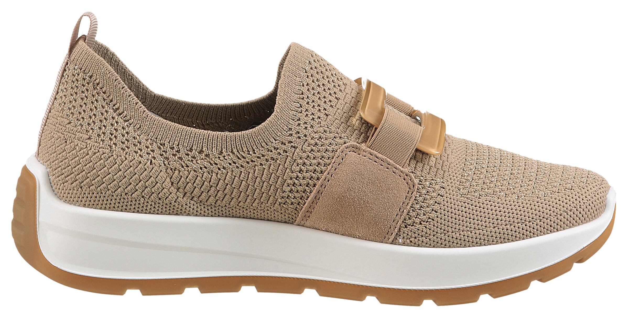 ARA Slip On in Beige