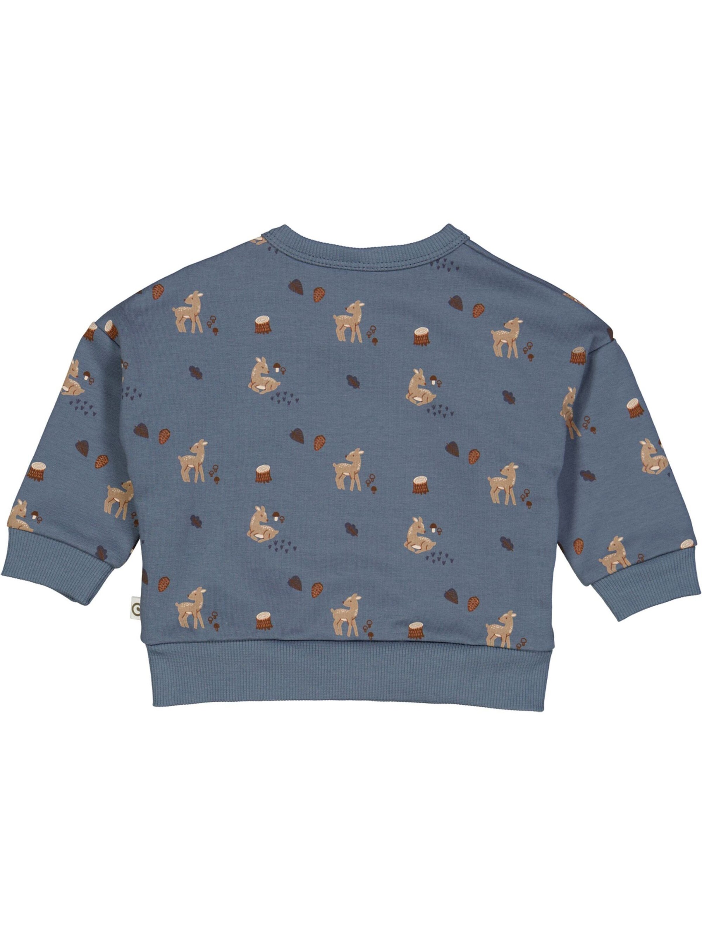 Sweat Müsli by GREEN COTTON en bleu