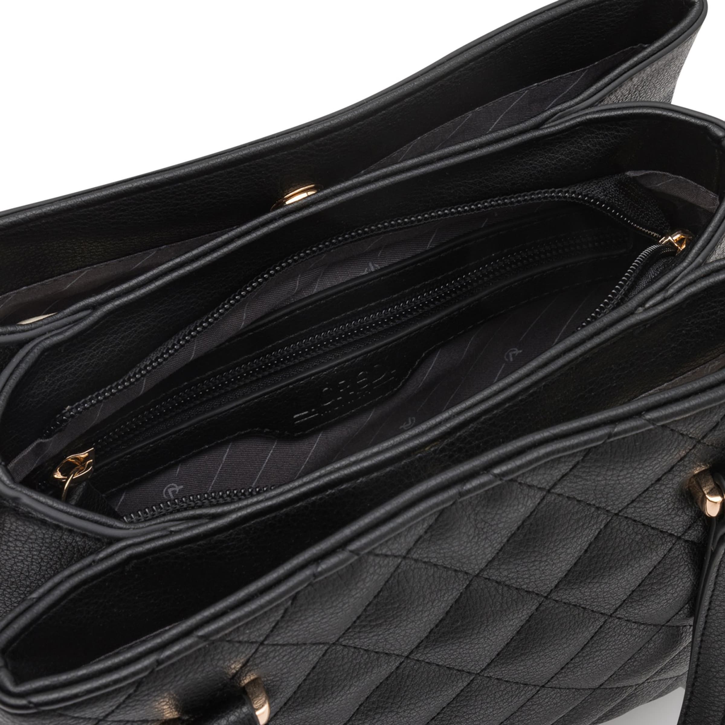 Borsa a spalla 'Orsina' di L.CREDI in nero