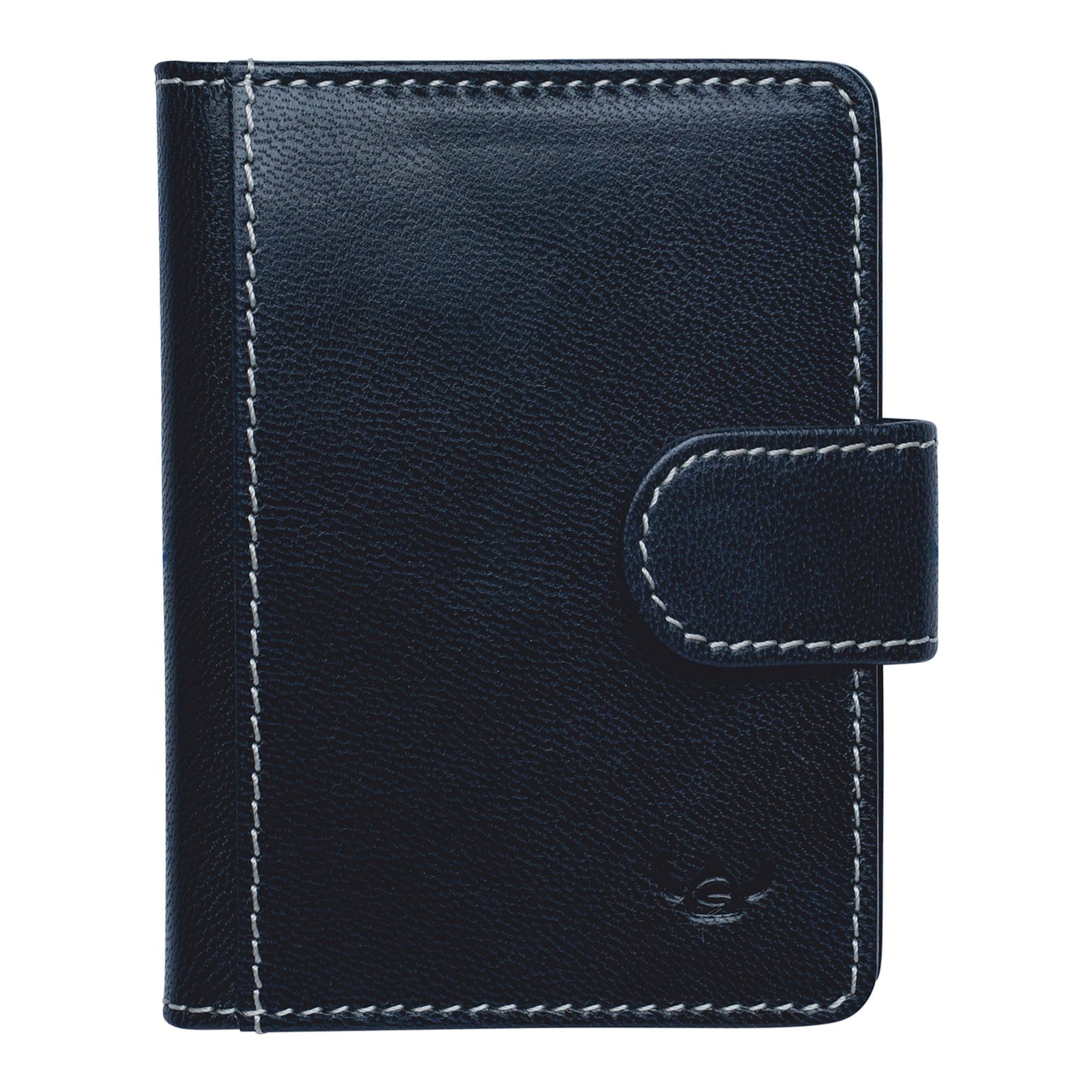 Étui 'Bari' GOLDEN HEAD en bleu : devant