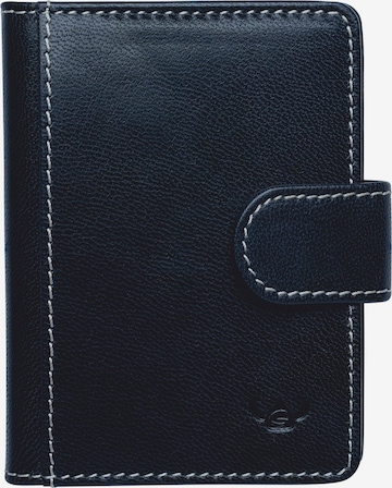 GOLDEN HEAD Case 'Bari' in Blue: front