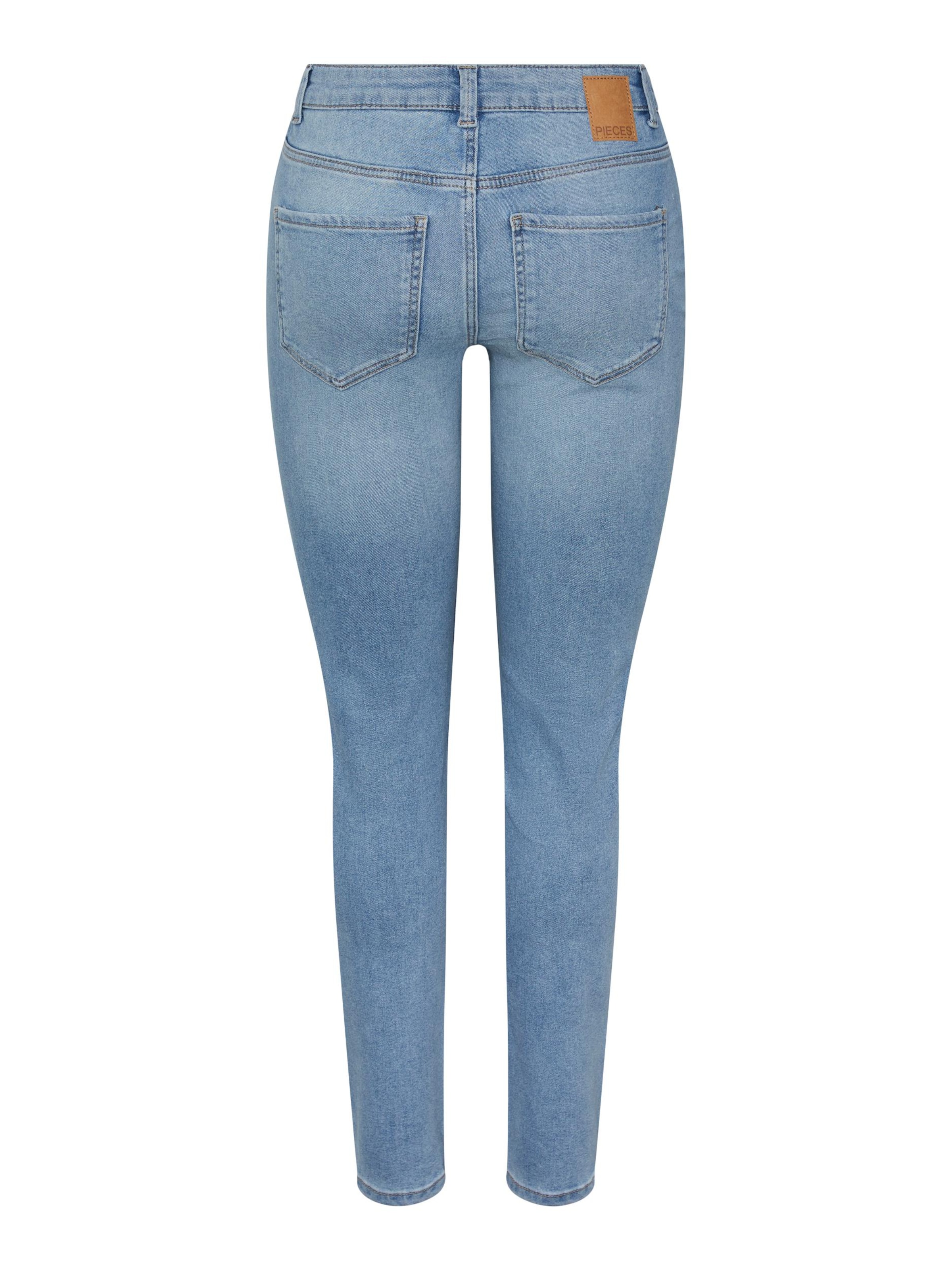 Skinny Jean 'NUNNA' PIECES en bleu