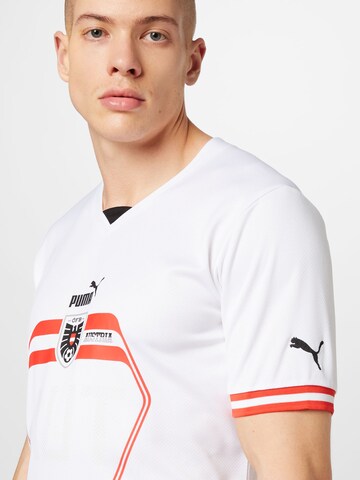 PUMA - Camiseta funcional 'ÖFB Away' en blanco