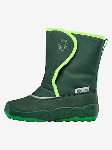 Affenzahn Stiefel 'Winterstiefel Vegan Freezy'‌‌‌‌‌‌‌‌‌‌ in Grün: Vorderseite