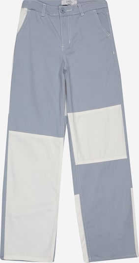 D-XEL Pants 'Nynne' in Dusty blue / natural white, Item view