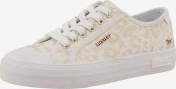 MUSTANGNiske tenisice - bijela boja: prednji dio