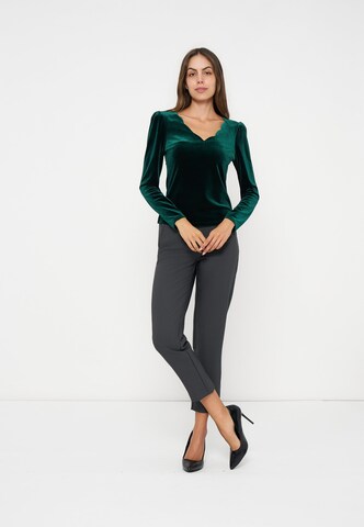 Anna Field - Camisa em verde: frente