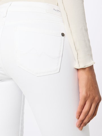 Coupe slim Jean 'Soho' Pepe Jeans en blanc