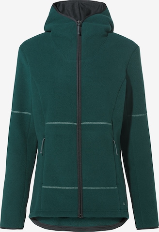 VAUDE Functionele fleece jas 'Neyland II' in Groen: voorkant