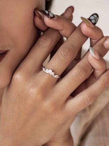 Hey Happiness Ring 'Fireworks' in Silber