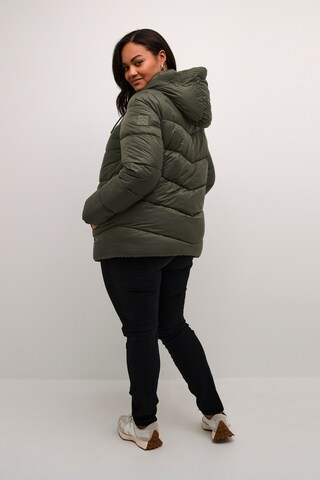KAFFE CURVE Winterjacke 'Susanna' in Grün