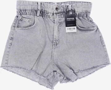 Bershka Shorts in L in Grey: front