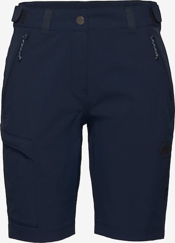 MAMMUT Shorts ‘Runbold IV’ in Blau: Vorderseite