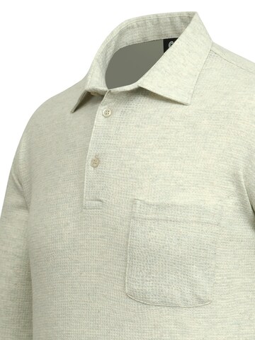 Cizgi Triko Shirt‌‌‌‌‌‌ in Grün