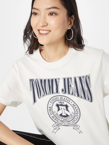 T-shirt Tommy Jeans en blanc