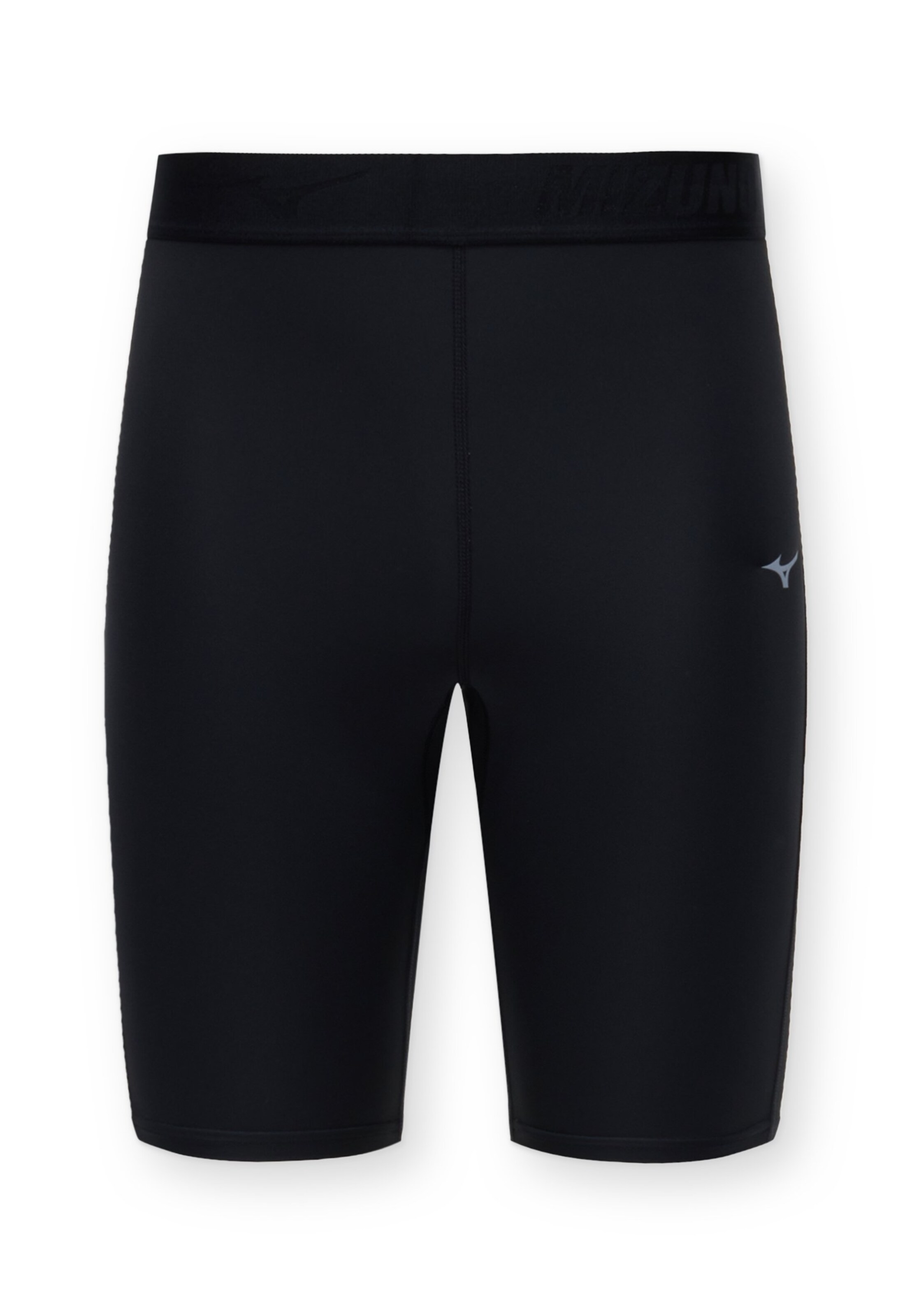 MIZUNO Sportshorts in S in schwarz, Produktansicht