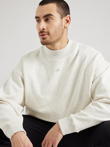 ADIDAS PERFORMANCE Sports sweatshirt 'One' in White