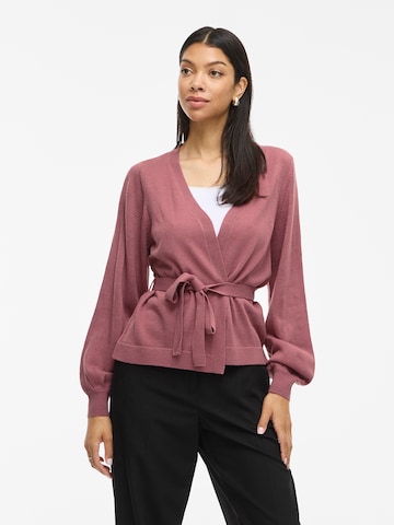 Cardigan 'VIAva' VILA en rose : devant