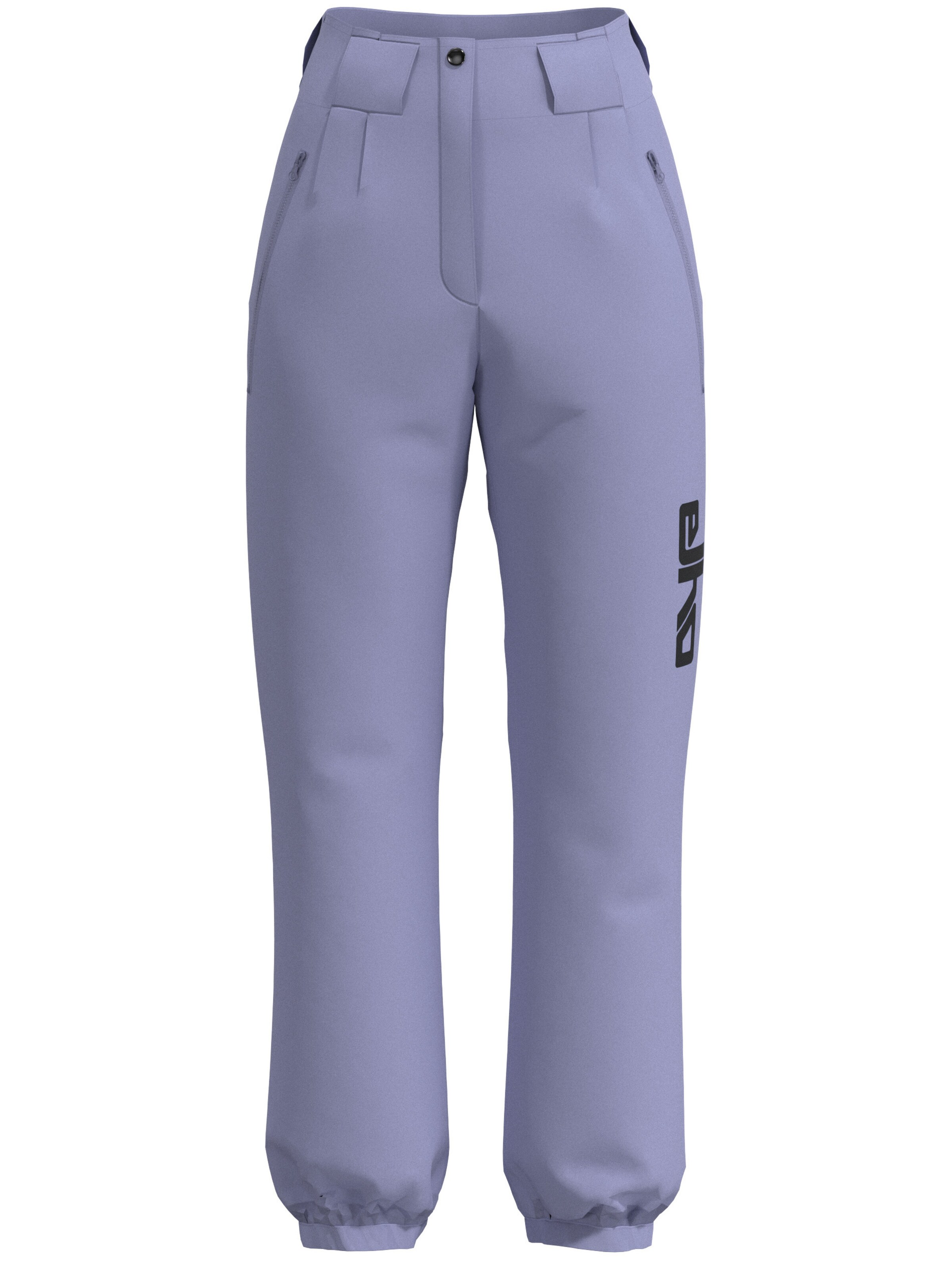 Effilé Pantalon outdoor 'Engadin 89' elho en violet : devant
