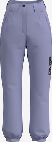 elho Regular Outdoor Pants 'Engadin 89' in Purple: front