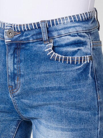 KOROSHI Slimfit Jeans i blå