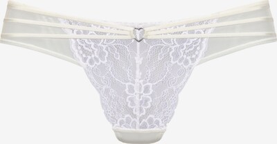 VIVANCE Tanga em creme / branco, Vista do produto