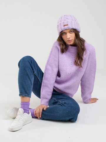 BIG STAR Sweater 'Pikulina' in Purple