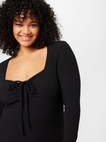 Dorothy Perkins Curve Shirt in Black