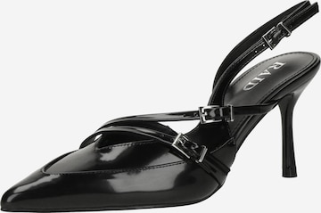 Raid Лодочки с открытой пяткой 'SEEMA' в Черный: спереди