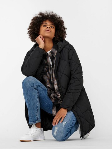 Manteau mi-saison 'Falcon' Noisy may en noir