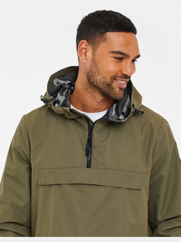 Threadbare Between-season jacket 'Jazz' in Green